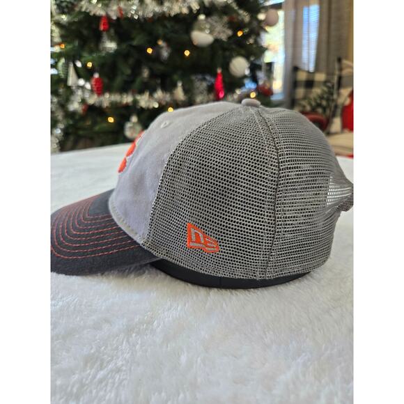 Clemson Tigers New Era 9Twenty Snapback Gray Adjustable Mesh Baseball Cap - Picture 4 of 6